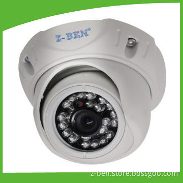 Color CCD Dome Camera with 420 to 700TVL Resolution, 20m IR Distance and 12V DC Power Supply
